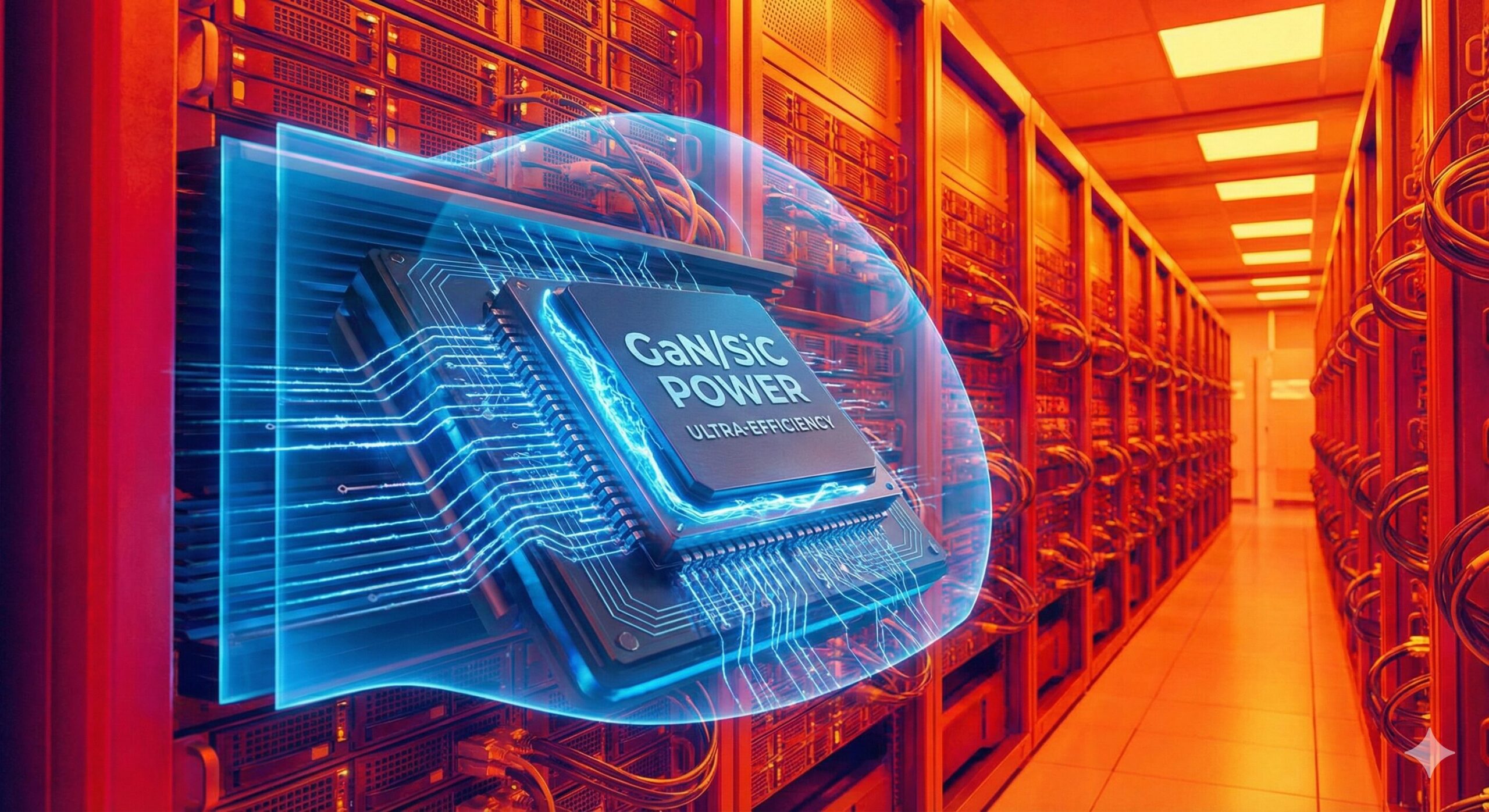100kW AI 데이터센터 전력 벽을 돌파하는 GaN·SiC 전력 반도체