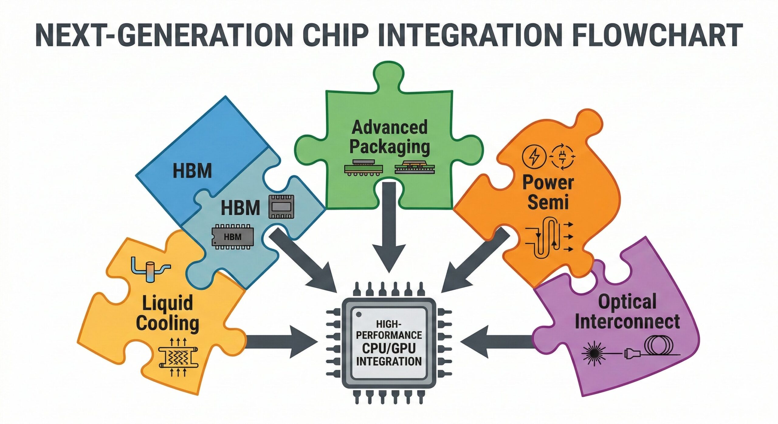 AI 데이터센터 인프라 병목 현상의 5대 체인 완결