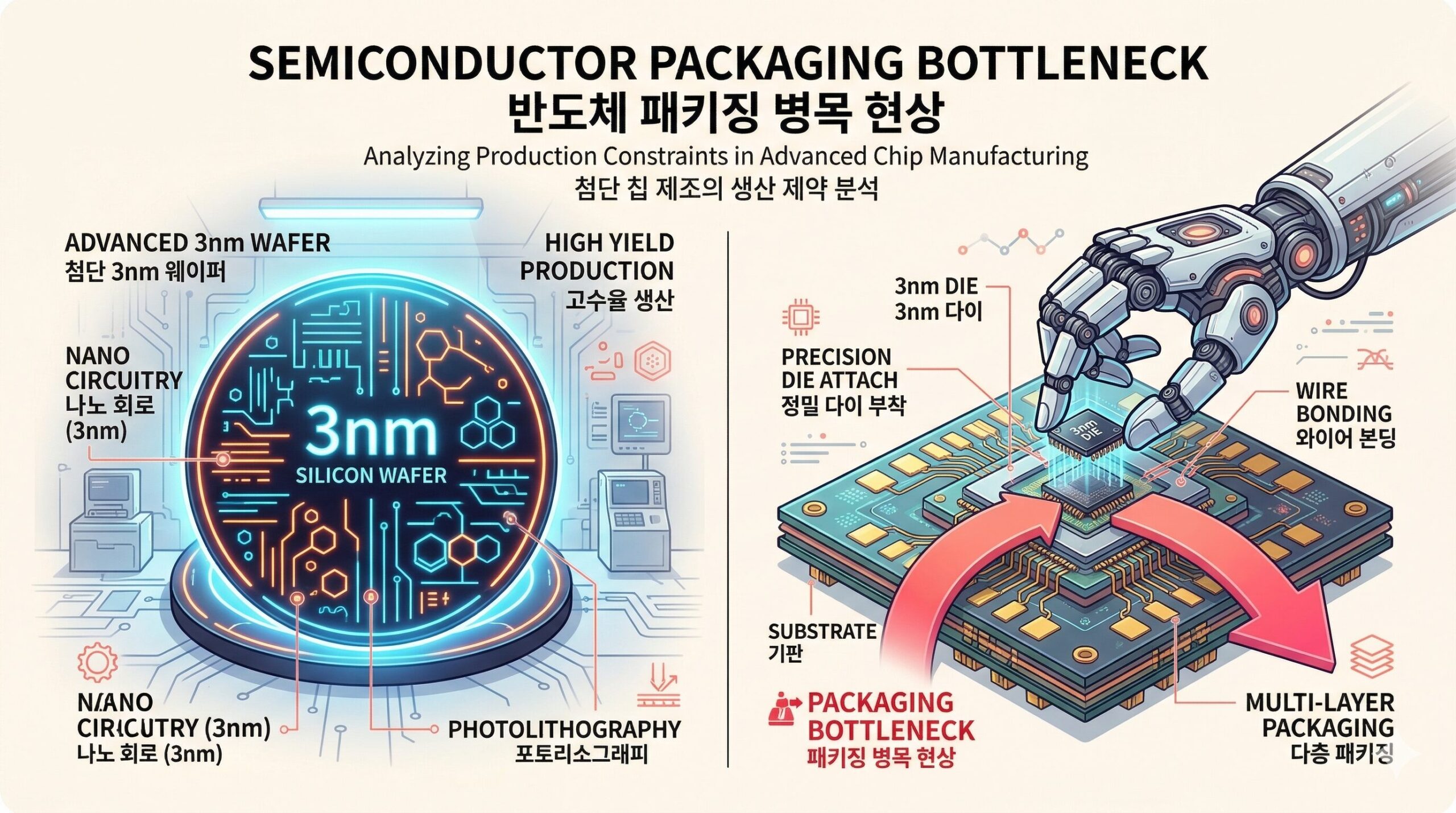 AI 시대 인간의 역할과 TSMC CoWoS 반도체 패키징 병목 현상