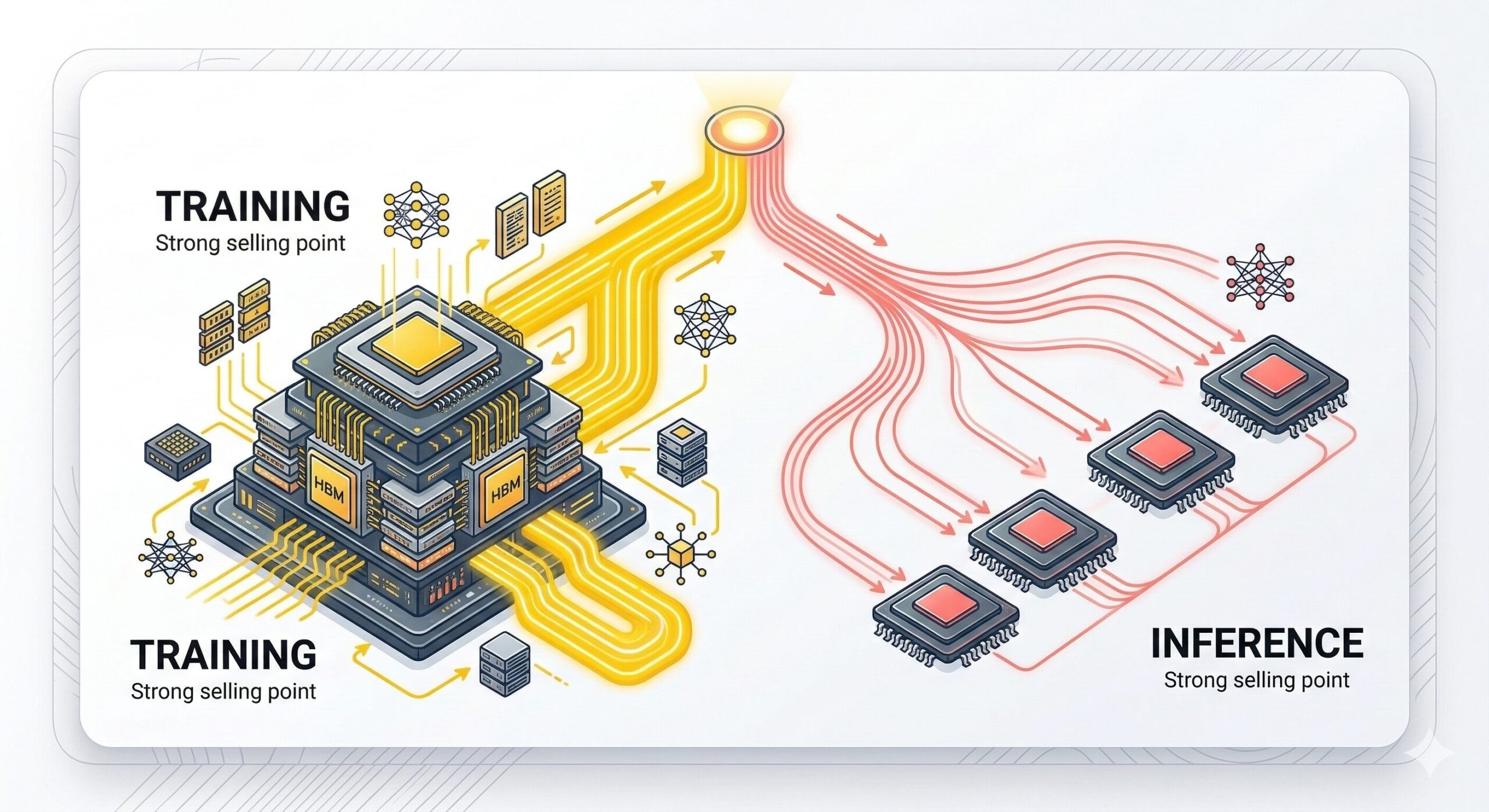 AI 가속기 시장의 학습과 추론 수요 분화 구조