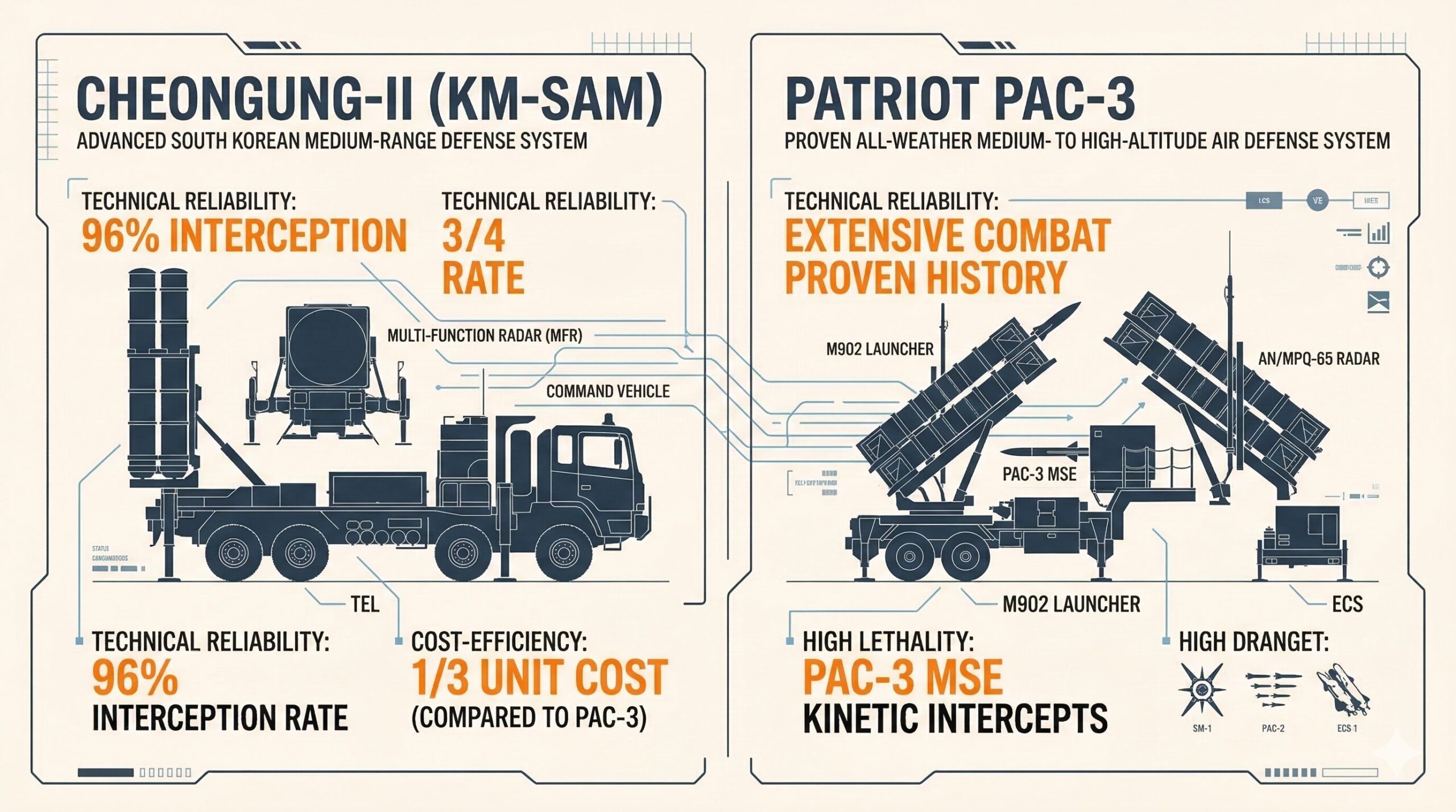천궁2 패트리어트 요격 기술