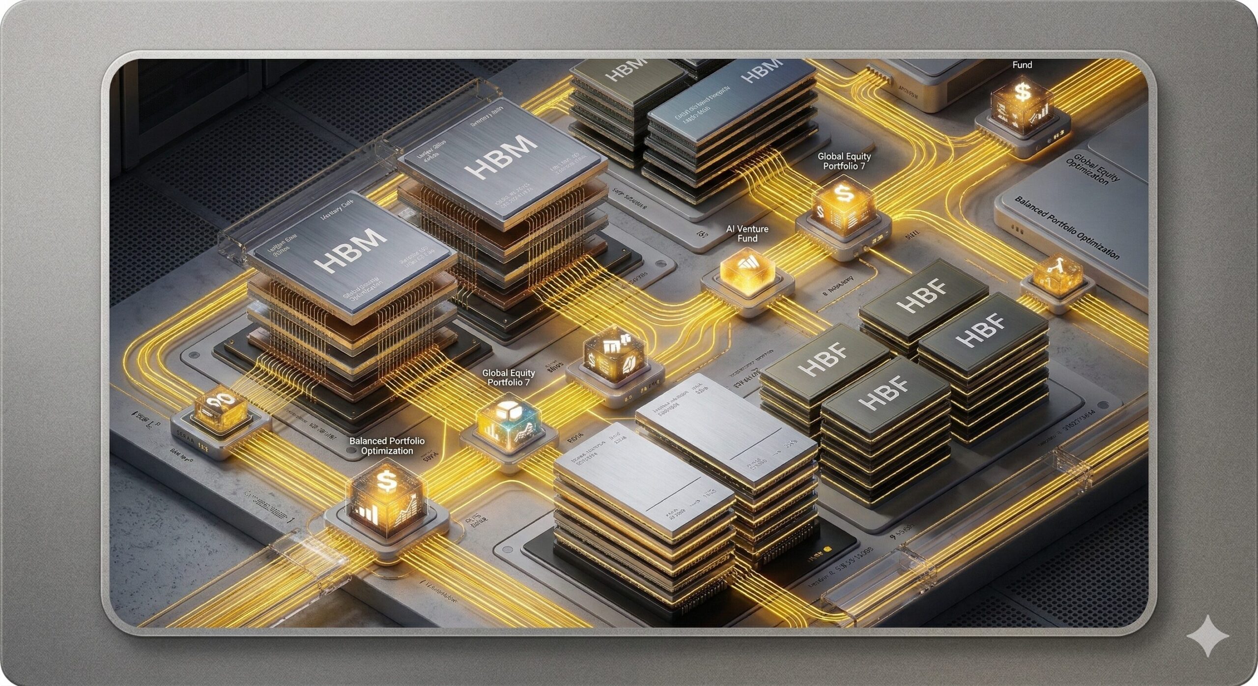 HBF 메모리 반도체와 AI 인프라 자본소득 밸류체인